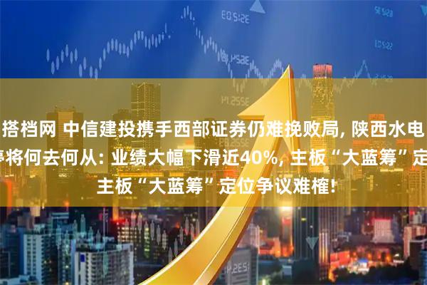 搭档网 中信建投携手西部证券仍难挽败局, 陕西水电IPO意外叫停将何去何从: 业绩大幅下滑近40%, 主板“大蓝筹”定位争议难榷!